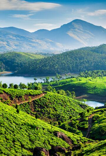 Landschaft von Kerala