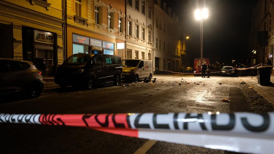 Explosion in front of AfD office in Döbeln