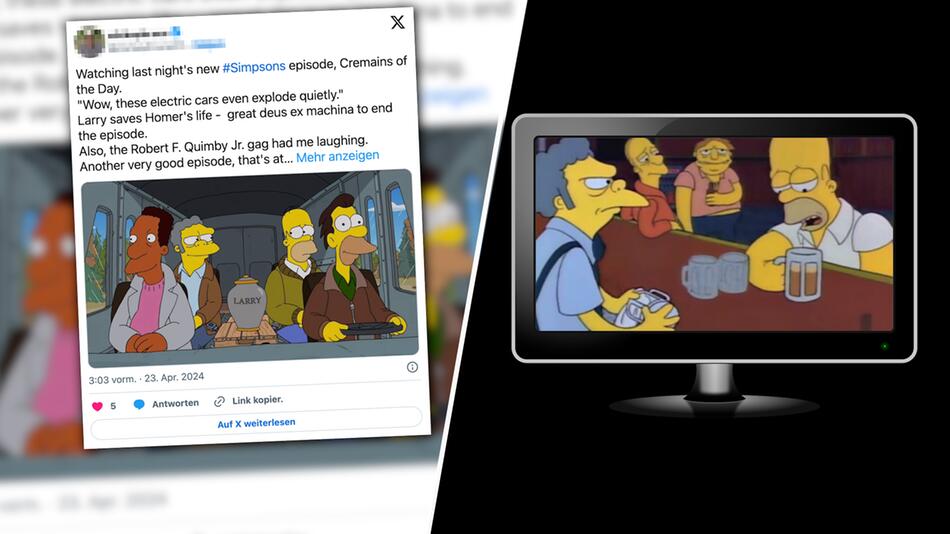 Fans schockiert: Die Simpsons-Figur stirbt Serientod