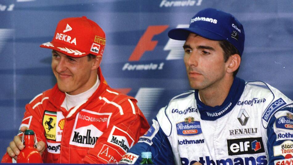 Michael Schumacher und Damon Hill