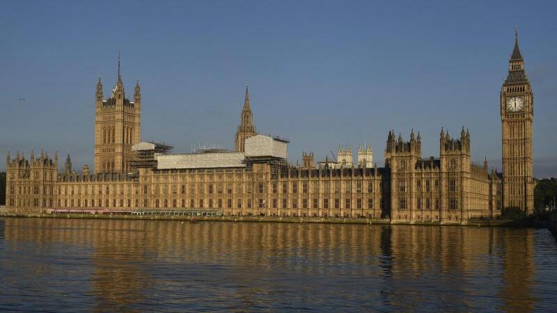 Das Parlamentsgebäude in London