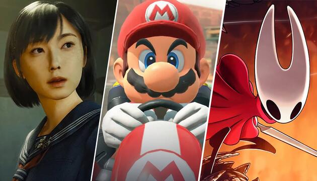 Silenthill f, Mario Kart World, Hollow Knight: Silksong