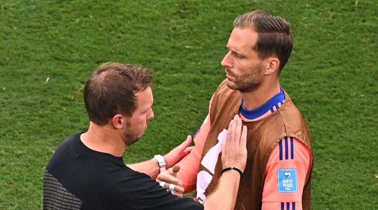 Julian Nagelsmann und Oliver Baumann