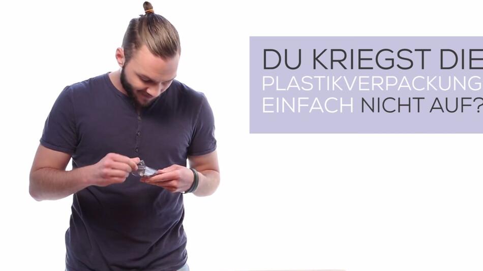 super leicht eingeschweisste Verpackungen öffnen