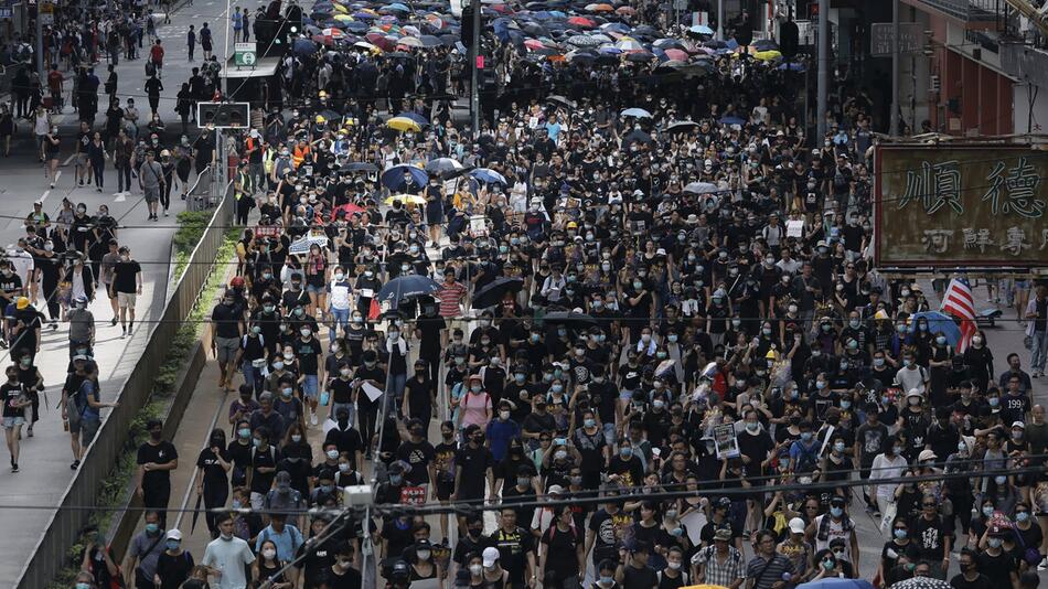 Demonstrationen in Hongkong