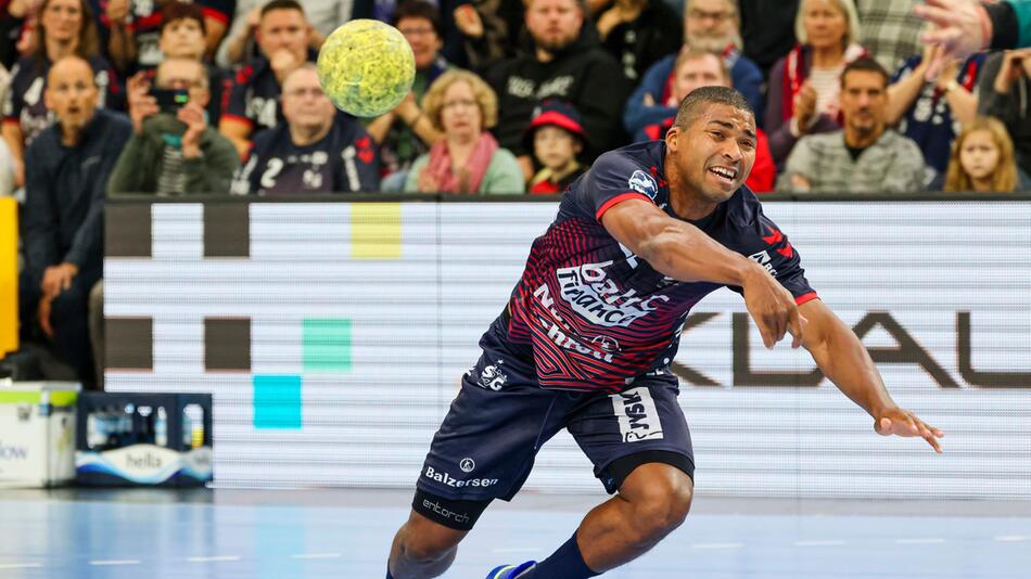 Mads Mensah von der SG Flensburg-Handewitt.