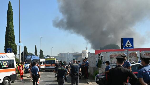 Schwere Explosionen an Tankstelle in Rom