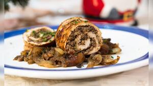 Diese Putenroulade ist eine gute Braten-Alternative für Weihnachten.