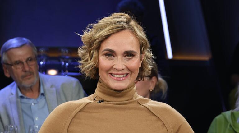 Caren Miosga am Freitag in der "NDR Talk Show".