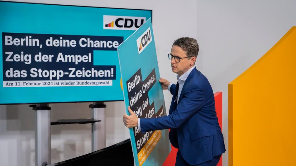 CDU zur Bundestagswahlwiederholung in Berlin