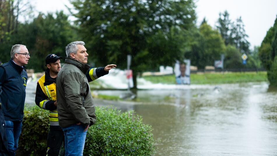 Hochwasser in Österreich