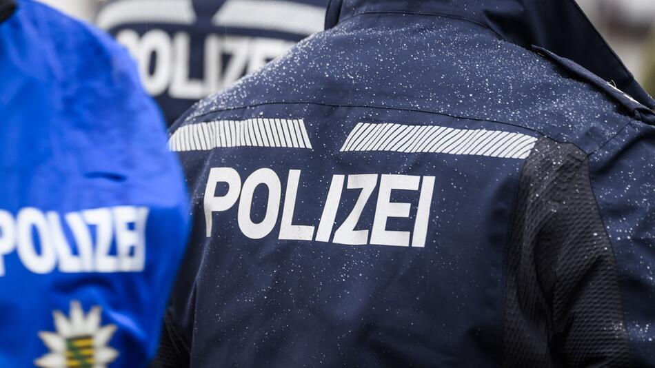 Die Polizei im Einsatz