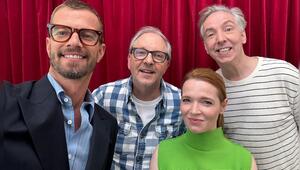 Joko Winterscheidt (v.l.) musste sich in der vierten Ausgabe nach dem Ausscheiden von Olli ...