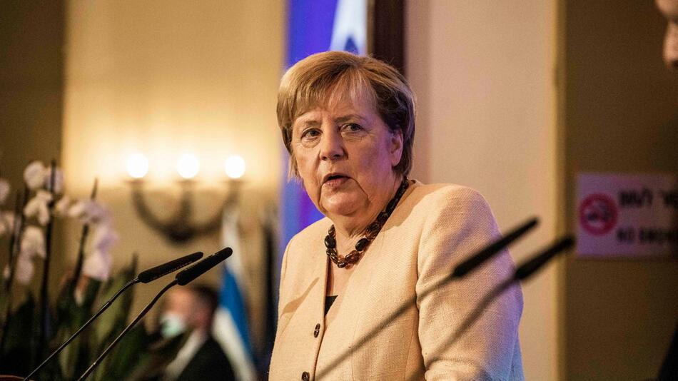 Bundeskanzlerin Angela Merkel in Jerusalem