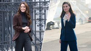 Prinzessin Kate und Königin Letizia