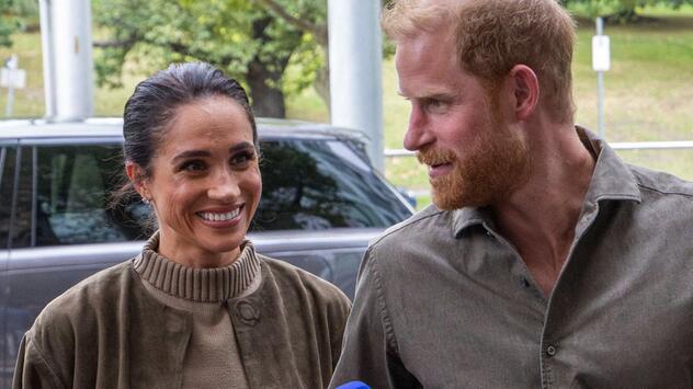 Herzogin Meghan hat zum Vatertag ein besonderes Foto von ihrem Mann Prinz Harry mit den ...