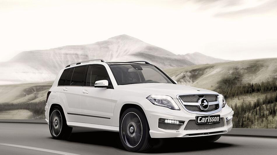 Nobel aufgebrezelte G-Klasse: Mercedes GLK von Carlsson