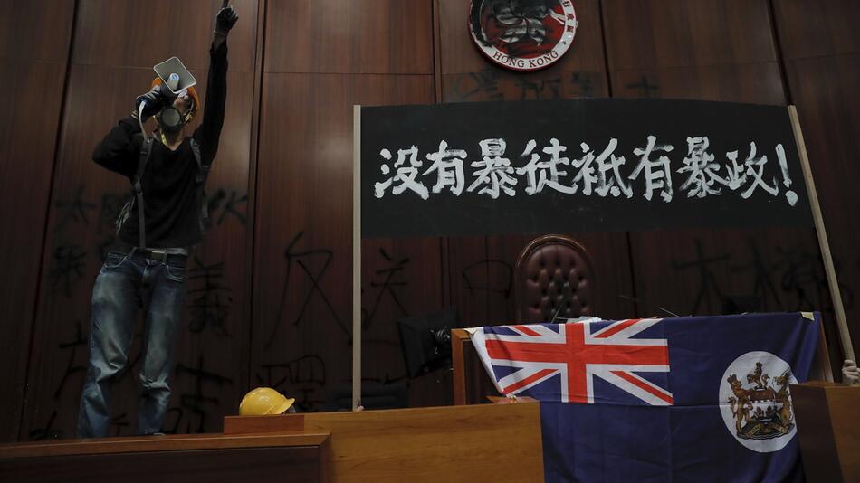 Proteste in Hongkong