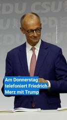 Zollpolitik im Fokus: Was Kanzler Merz Trump beim ersten Telefonat sagen will