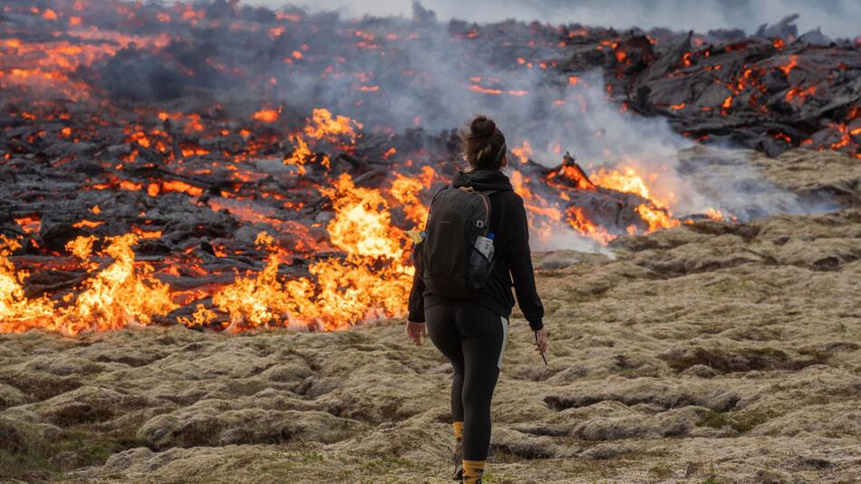 Vulkangebiet auf Island