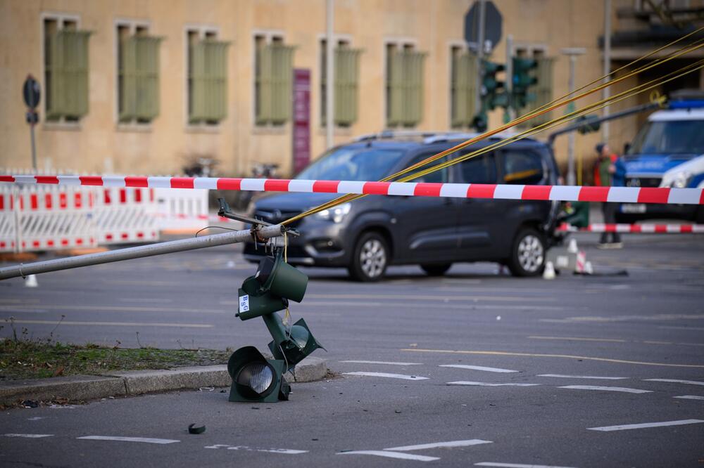 Schwerer Verkehrsunfall in Tempelhof