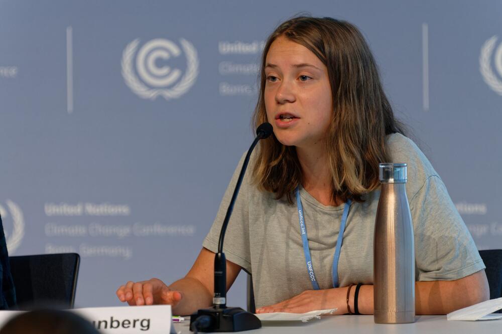 UN-Klimaverhandlungen in Bonn - Greta Thunberg
