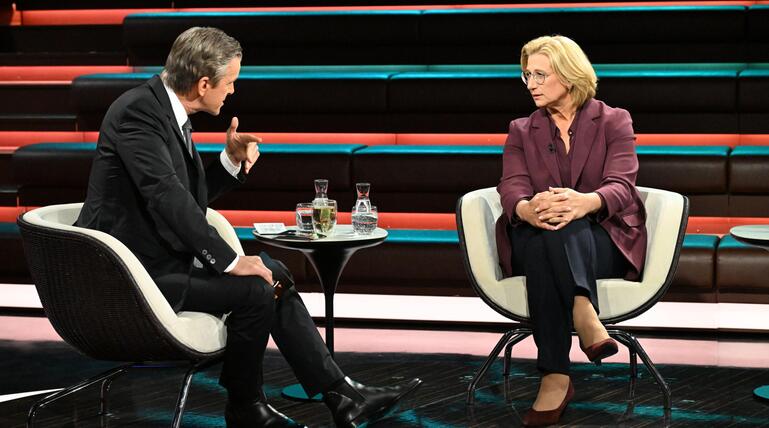 Anke Rehlinger bei "Markus Lanz"