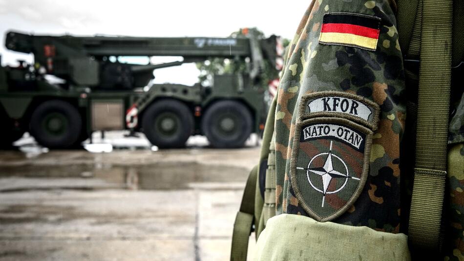 Das Abzeichen einer Bundeswehrsoldatin