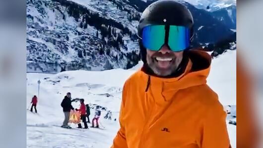 Beeindruckend: Jürgen Klopp zeigt ungeahnte Talente auf der Skipiste