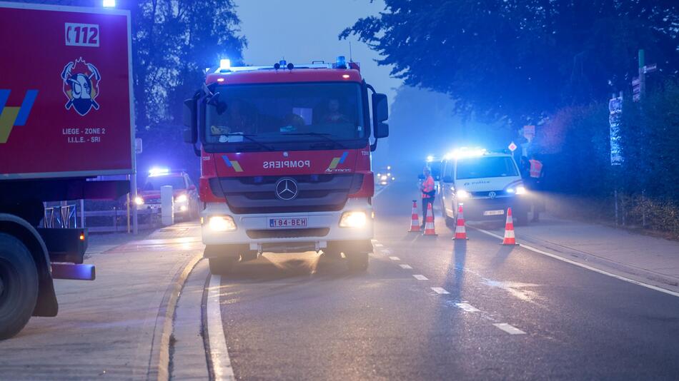 Brand in Belgien: Evakuierung bei Monschau angeordnet