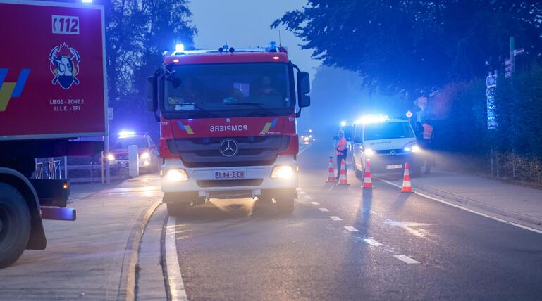 Waldbrand in Belgien