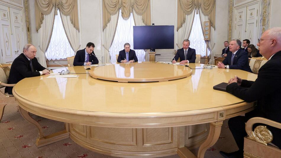 Drei Stunden mit Putin am Tisch