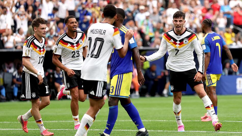 Havertz! Nächster Treffer für Deutschland kurz vor der Pause