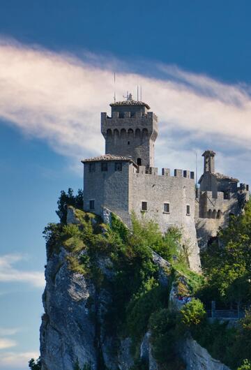 Hexen-Weg in San Marino.