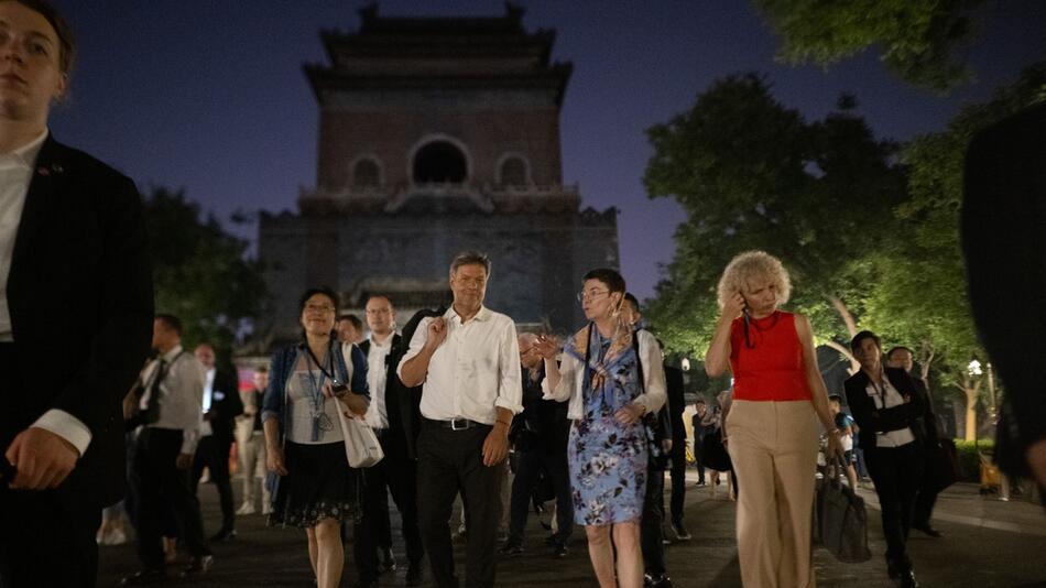 Wirtschaftsminister Habeck in China