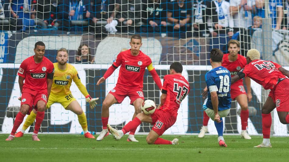 Schalke kontert gefährlich – Kapitän rettet Elversberg Remis
