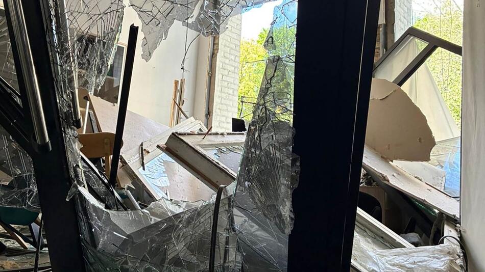 "In weiten Teilen komplett zerstört": Russischer Angriff trifft auch ARD-Studio