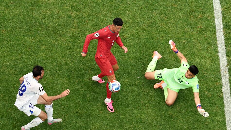 Wird aus Ronaldos Doppelpack noch ein Hattrick?