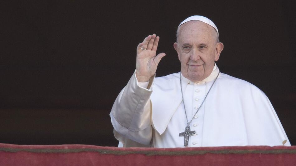 Weihnachtsfeierlichkeiten mit Papst Franziskus