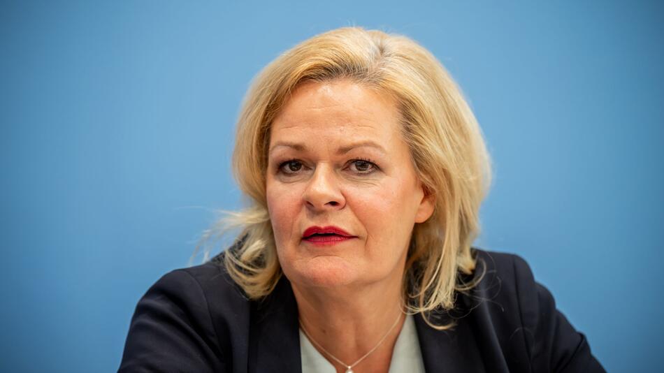 Innenministerin Nancy Faeser