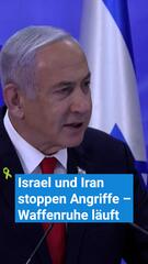 Israel und Iran stoppen Angriffe – Waffenruhe läuft