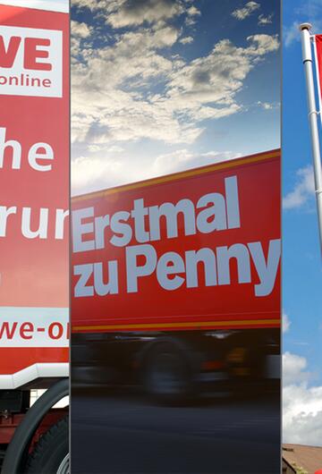 Rewe, Penny und Nahkauf