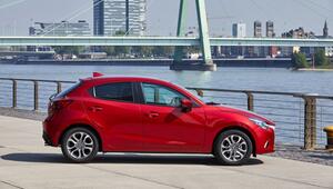 Seitenansicht vom Mazda2 von 2017
