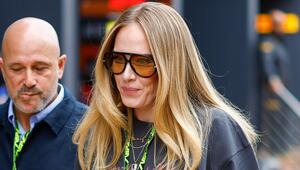 Adele am 5. Juli am Silverstone Circuit.