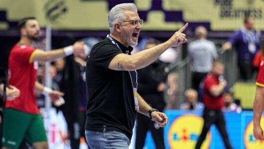 Portugals Trainer Paulo Pereira gestikulierte nach Abpfiff wild. 