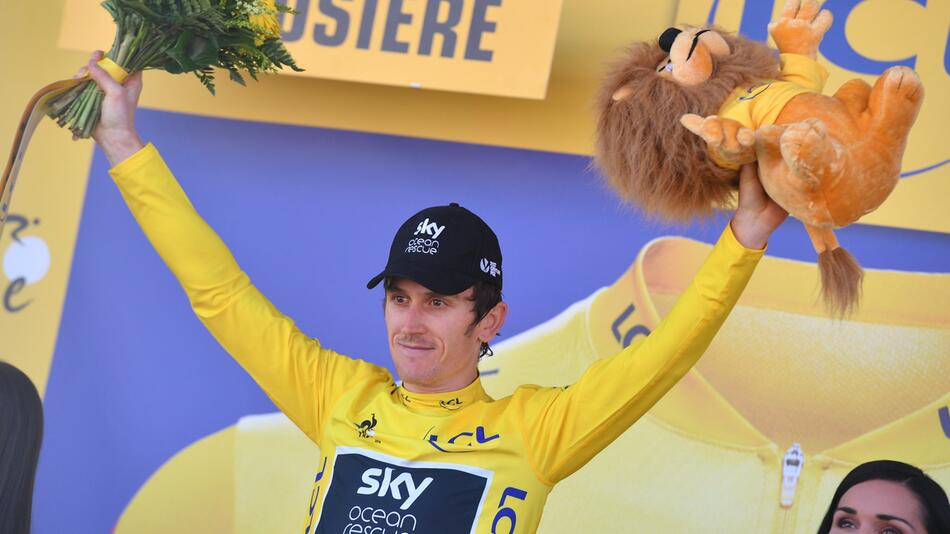 Tour de France, 11. Etappe, Geraint Thomas, Gelbes Trikot, La Rosiere