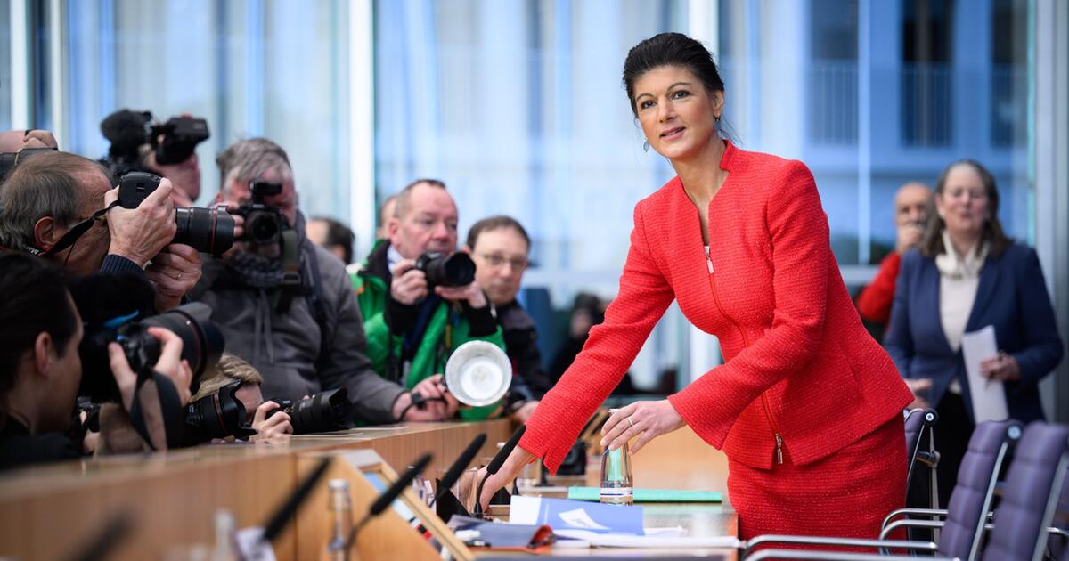 Sahra Wagenknecht: Ihre Partei BSW Offiziell Gegründet | GMX