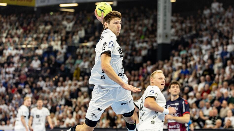 Lukas Zerbe vom THW Kiel