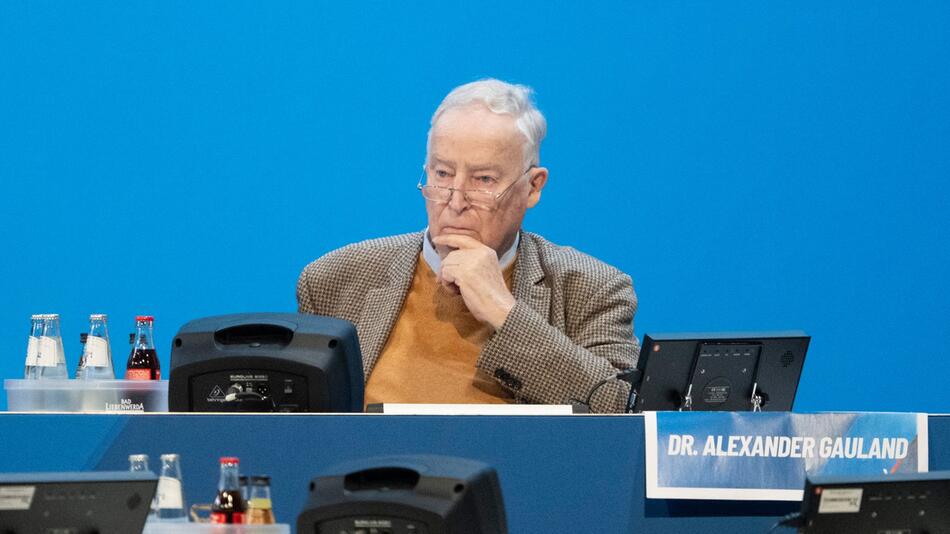 Der AfD-Ehrenvorsitzende Alexander Gauland