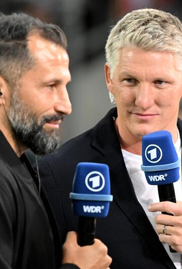 Hasan Salihamidzic (l.) und Bastian Schweinsteiger